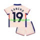 Camisola Chelsea Jadon Sancho 19 Criança Equipamento Segundo 2024-2025 Manga Curta